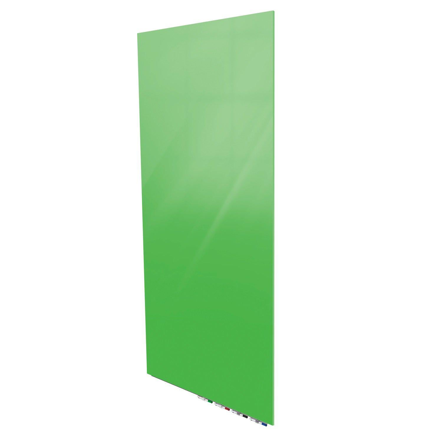 Aria Low Profile Glassboard, Non-Magnetic, Vertical, 4' x 3'