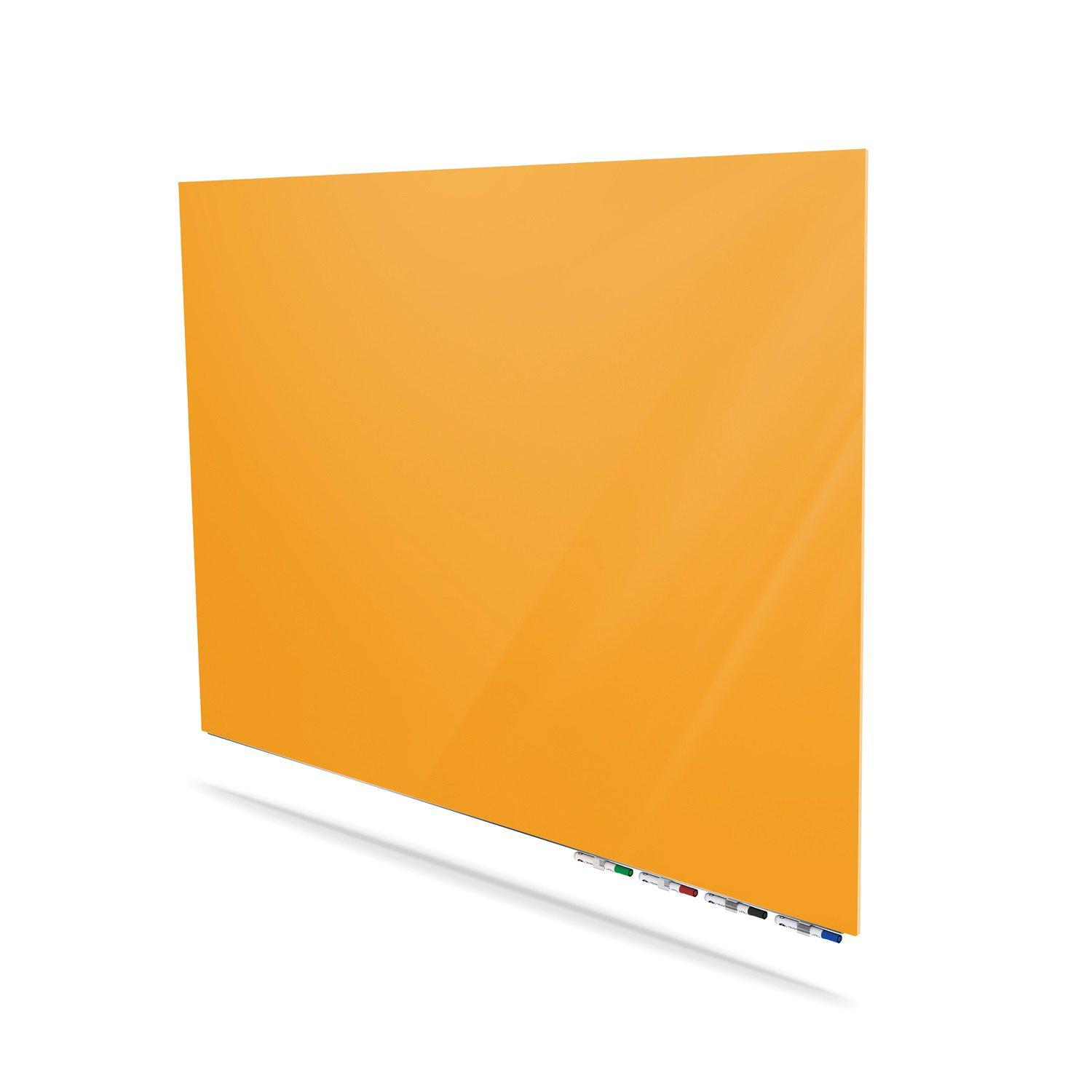 Aria Low Profile Glassboard, Magnetic, Horizontal, 4' x 10'