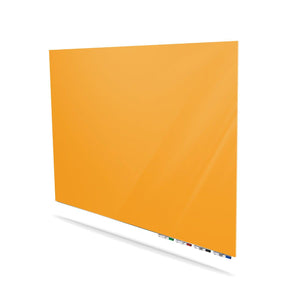 Aria Low Profile Glassboard, Non-Magnetic, Horizontal, 4' x 10'