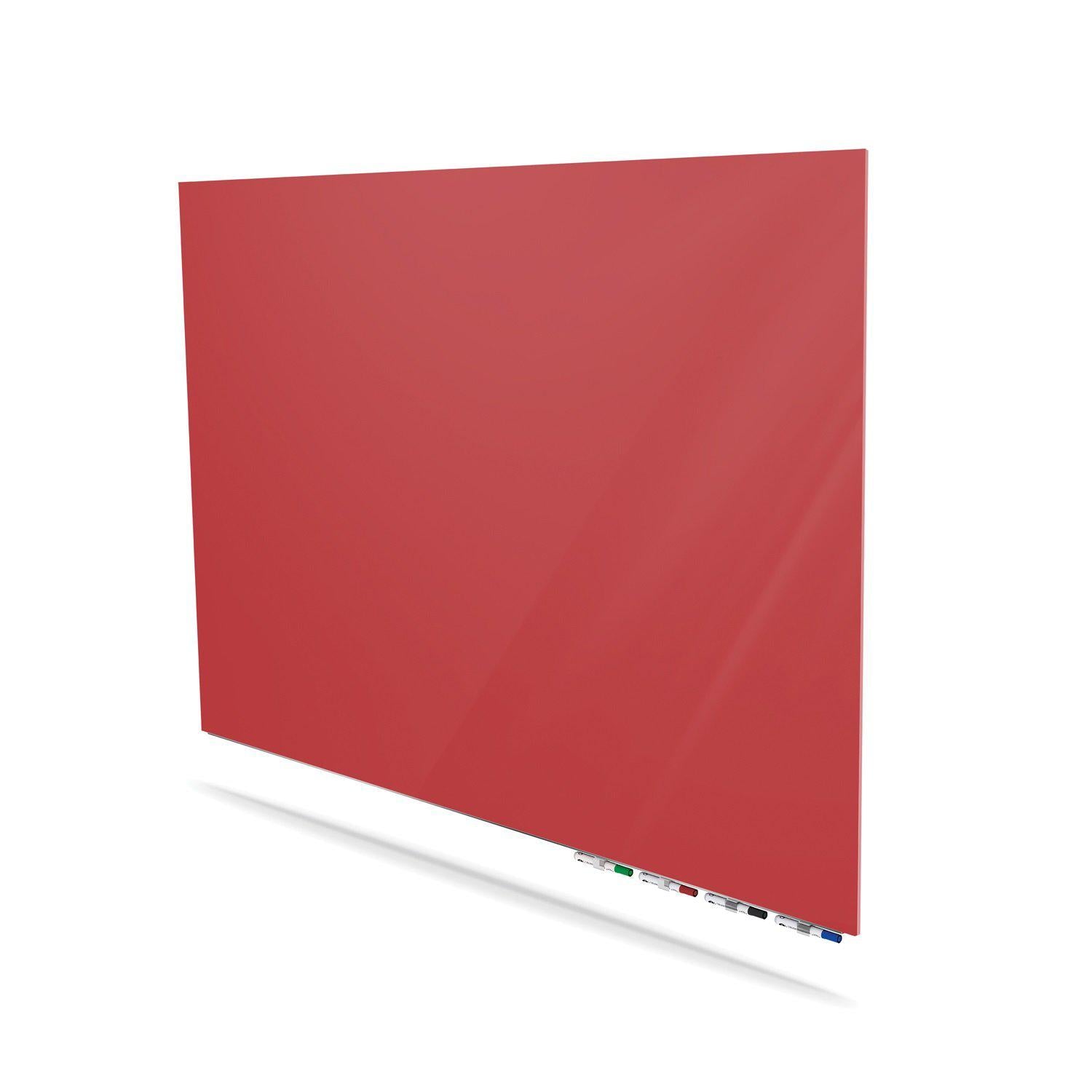 Aria Low Profile Glassboard, Magnetic, Horizontal, 4' x 6'