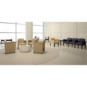Belmont Collection Reception Seating, 4 Seats with Center Arms, Healthcare Vinyl Upholstery, FREE SHIPPING