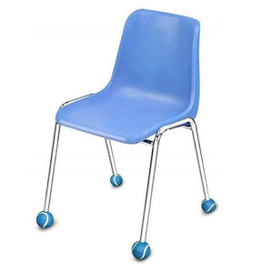 Chair Socks Floor Protectors, Bag of 4, Blue