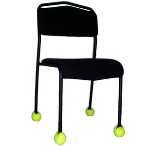 Chair Socks Floor Protectors, Bag of 4, Yellow
