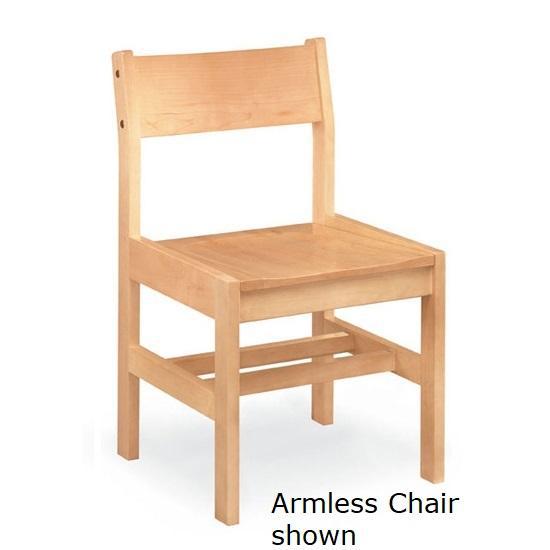 Class Act All Wood Arm Chair, 4 Legs, FREE SHIPPING