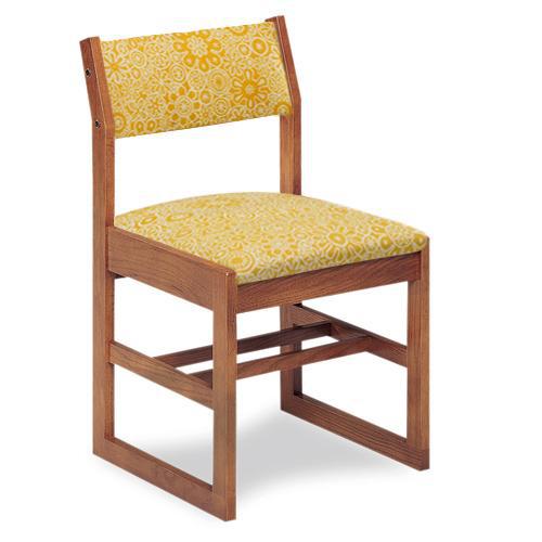 Class Act Chair with Upholstered Seat And Back, Sled Base, FREE SHIPPING