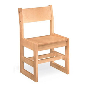 Class Act All Wood Chair, Sled Base, FREE SHIPPING