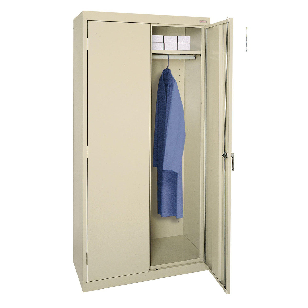 Classic Series Wardrobe Storage Cabinet, 36 x 24 x 72, Putty