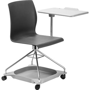 CoGo Chair on the Go Mobile Tablet Chair-Chairs-Black with Grey Base & Tablet-