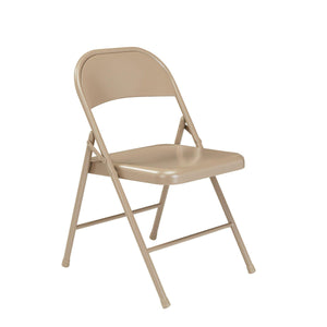 Commercialine All-Steel Folding Chair (Carton of 4)-Chairs-Beige-