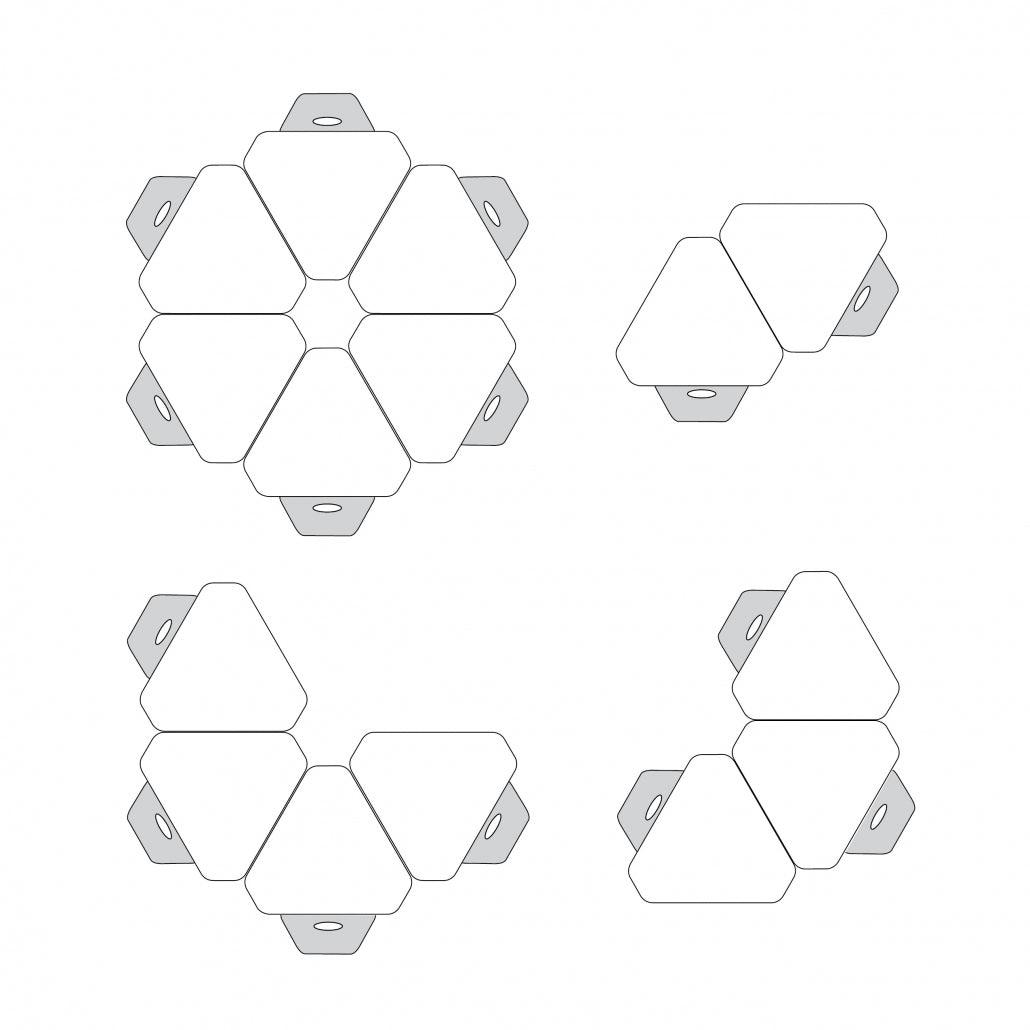 Apex Classroom Desk and Chair Package, 8 Gem Collaborative Student Desks with 8 Apex Stack Chairs