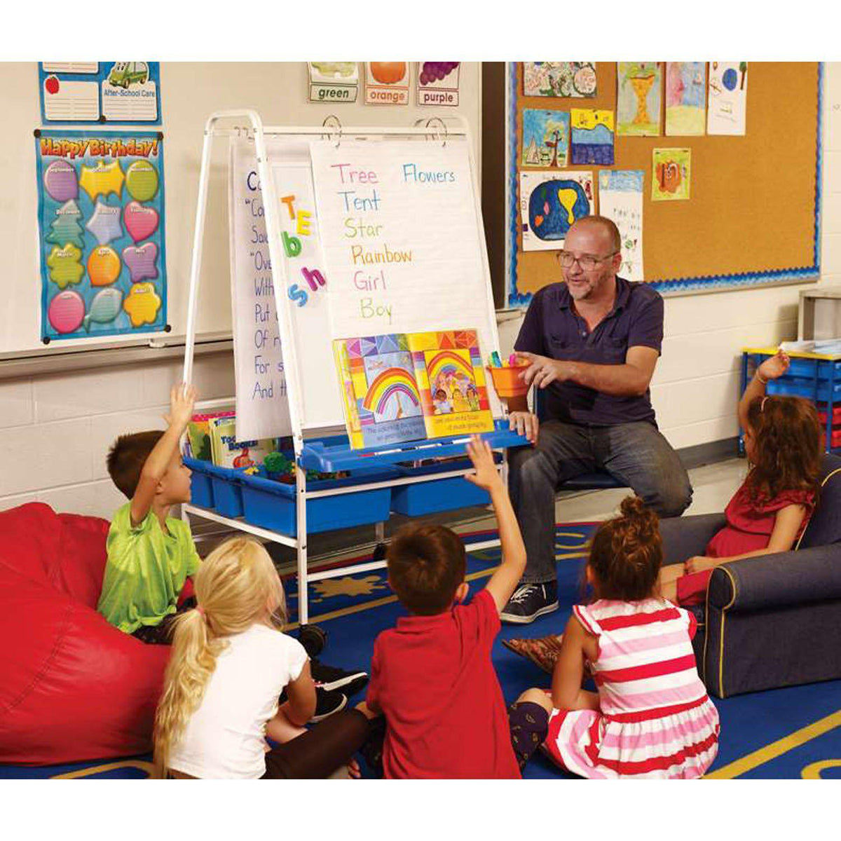 Basic Writing Center Basic Reading/Writing Center with Classic Color Tub Combo - NextGen ...