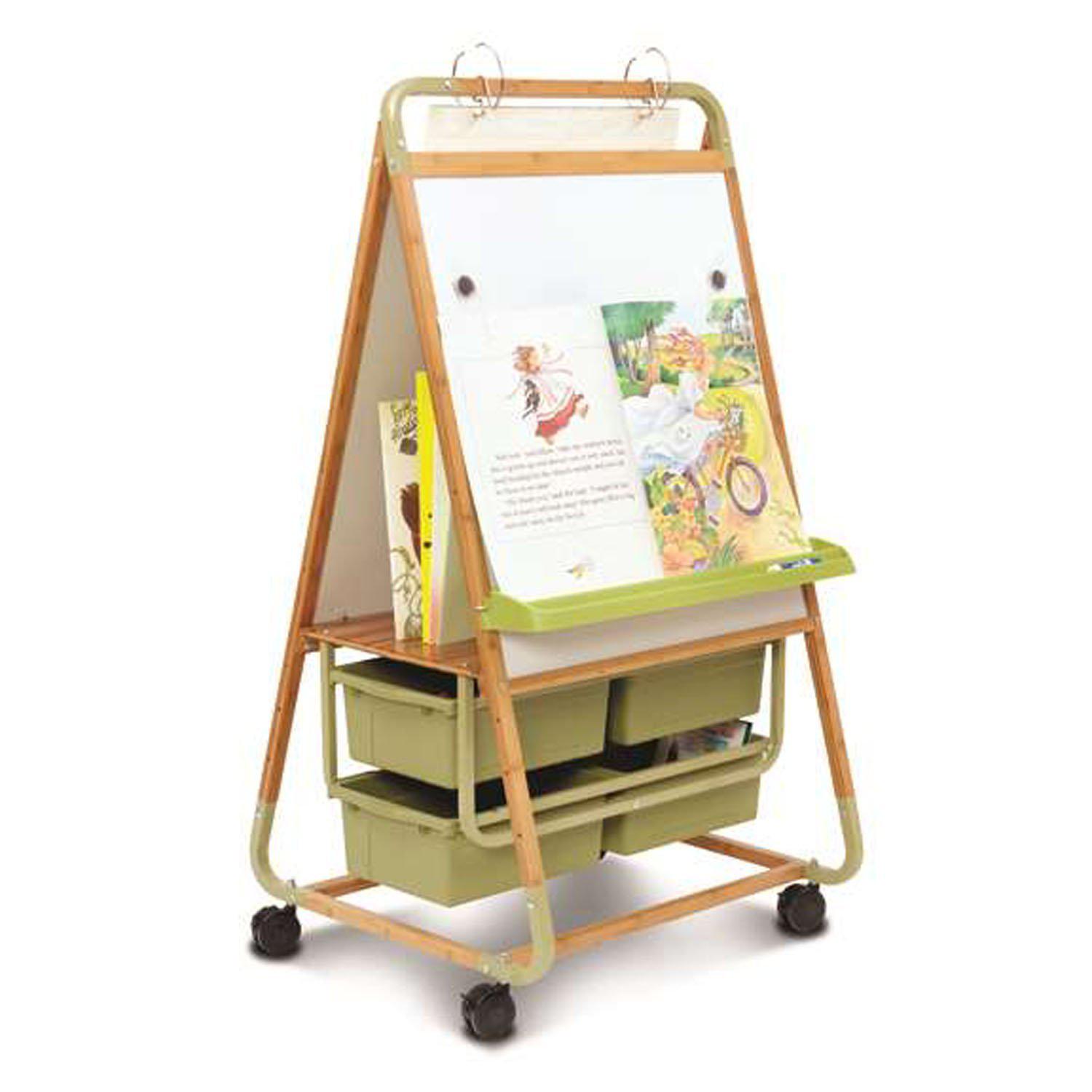 Copernicus Double-Sided Bamboo Teaching Easel-Boards-