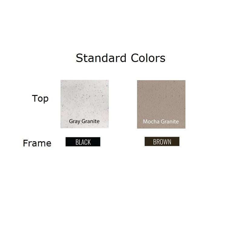 Heavy Duty Commercial Use Blow Molded Folding Table, Standard Colors, Standard 29" Fixed Height, 30 x 72