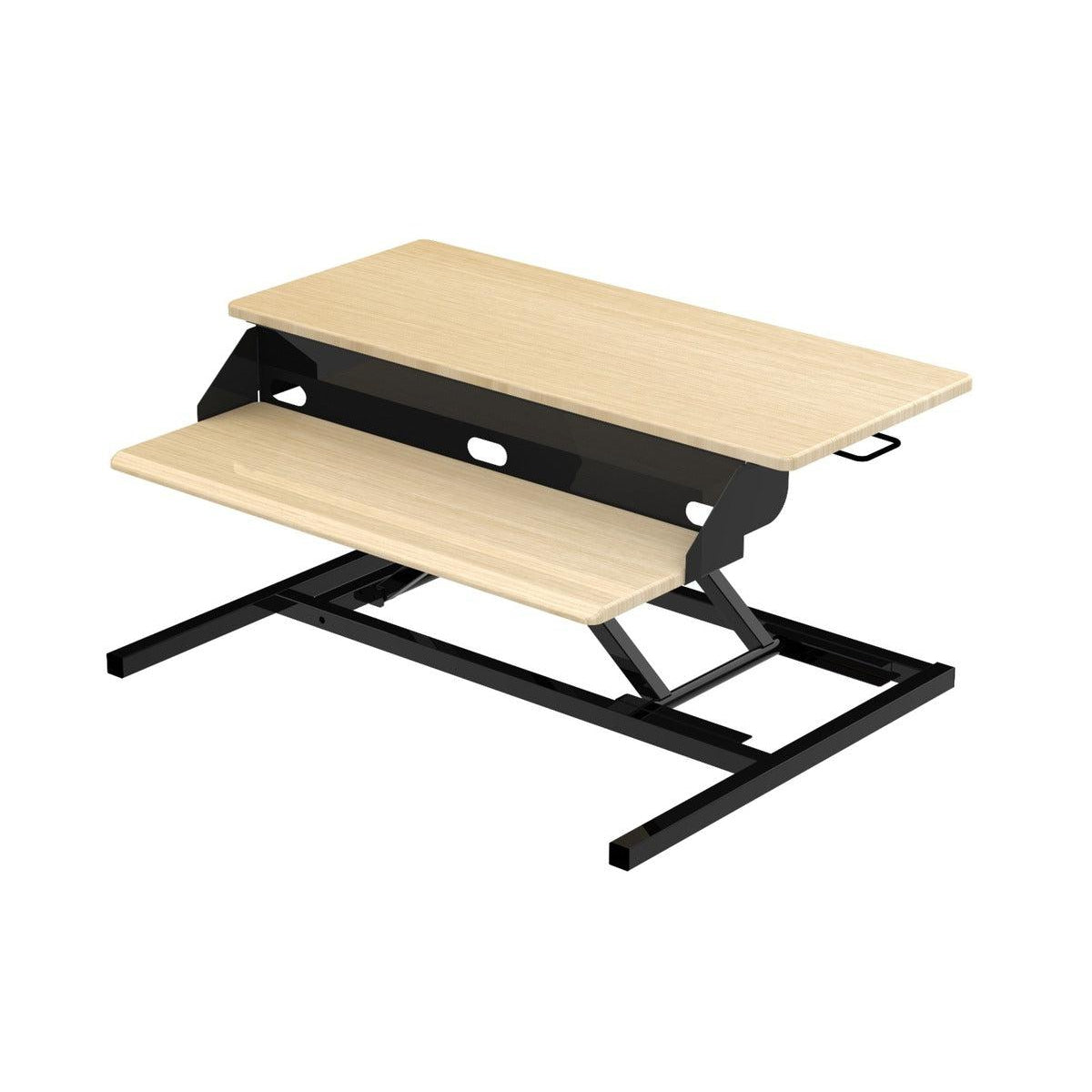 Two-Tier Pneumatic Standing Desk Converter