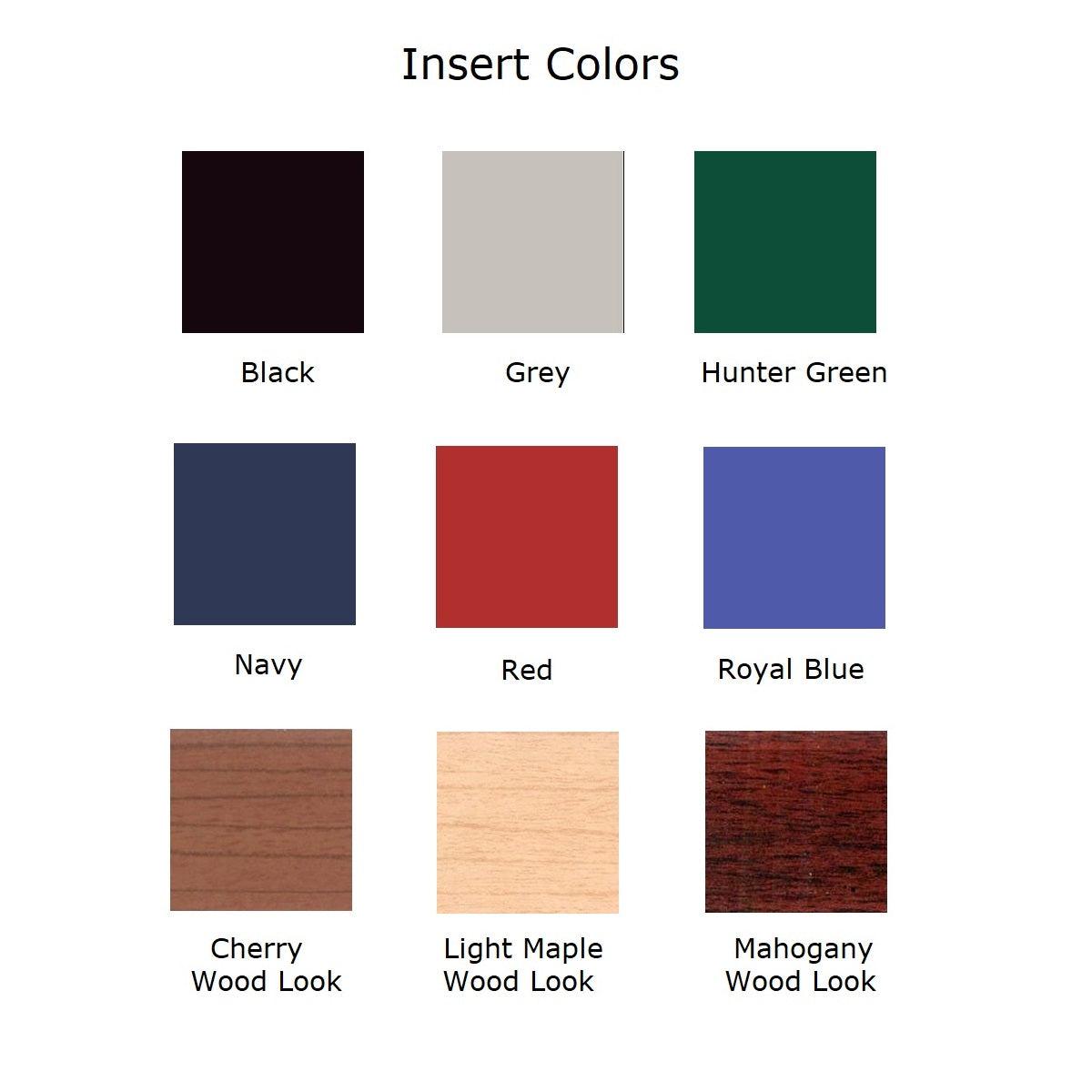 Deco Aurora Vinyl Bulletin Board, 3' H x 4' W