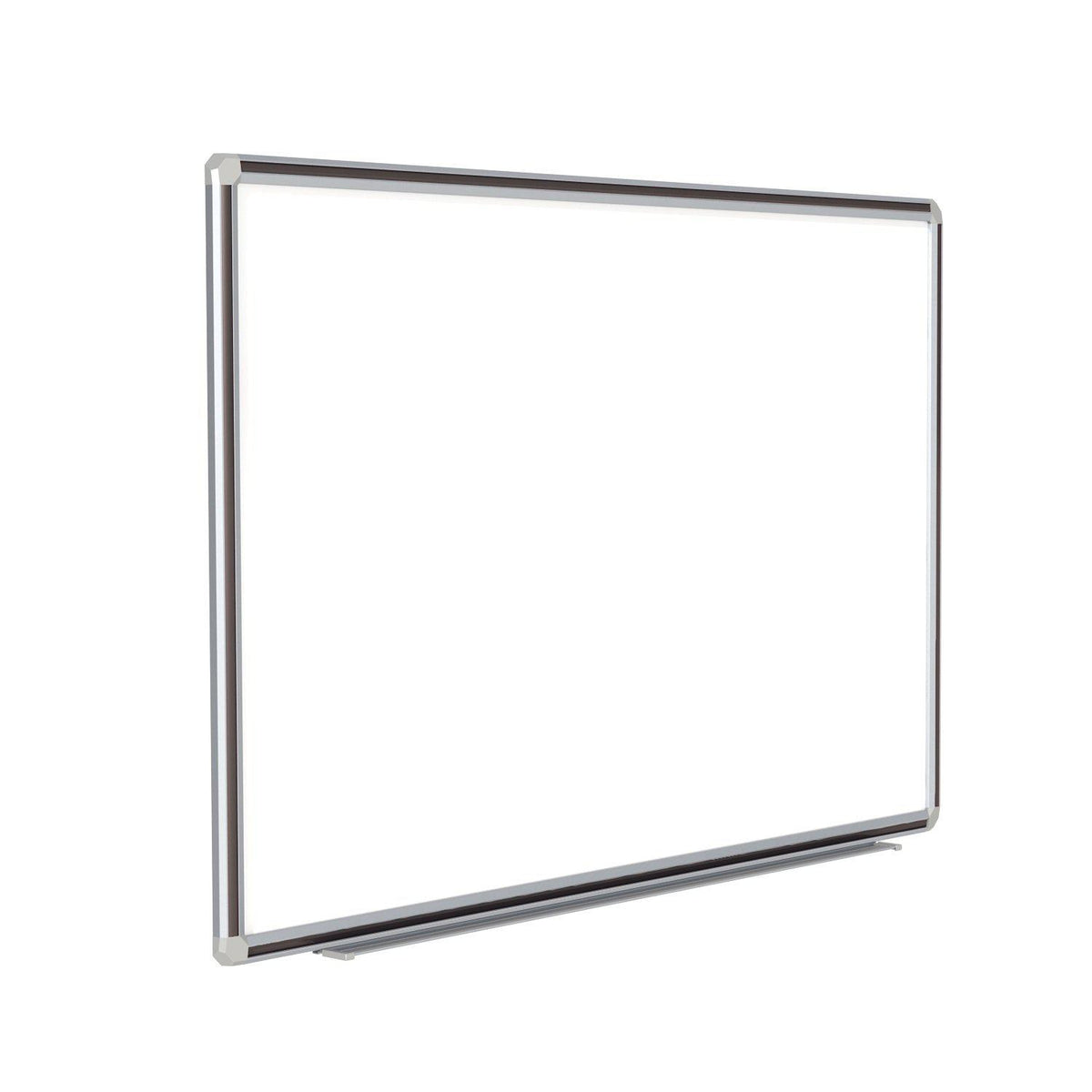 DecoAurora Magnetic Porcelain Whiteboard, 4'  H x 8' W