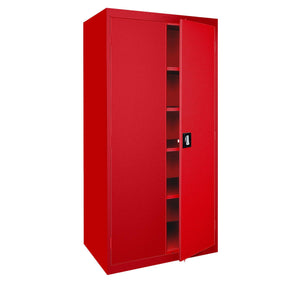 Elite Series Storage Cabinet, 36 x 18 x 72, Red