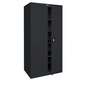 Elite Series Storage Cabinet, 46 x 24 x 72, Black