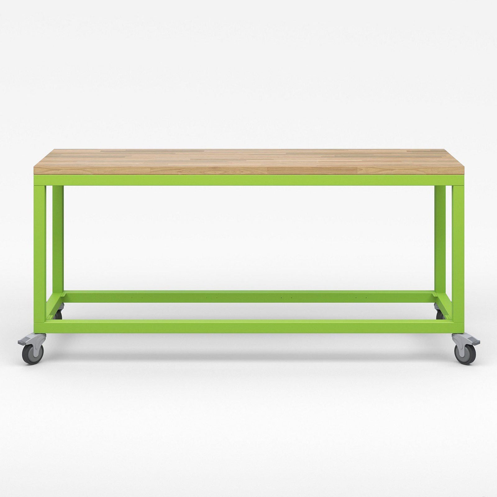 Explorer Series Cargo Cart-Tables-Full Top-Plain, No Storage-Green Apple