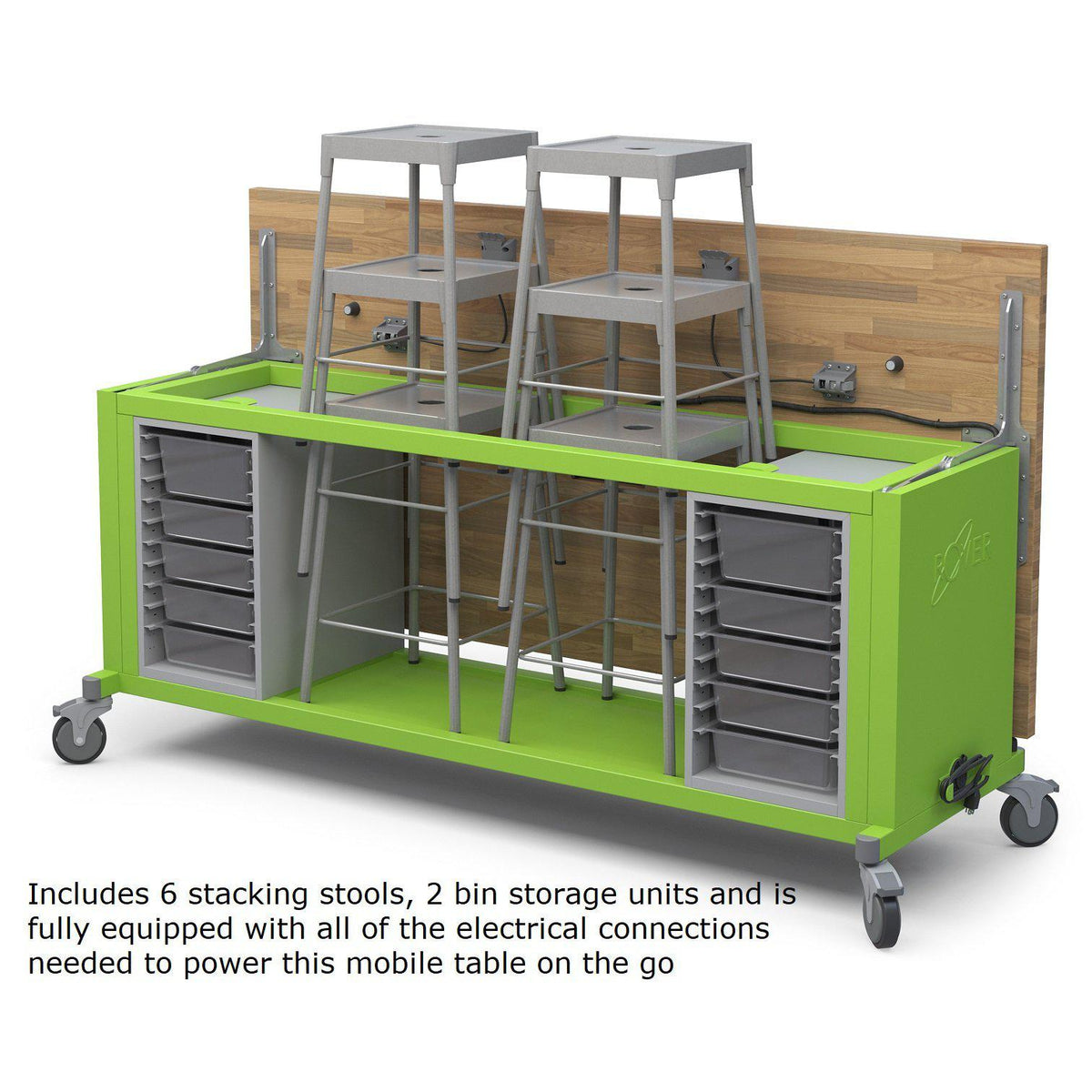 Explorer Series Rover Table-Green Apple-Yes-