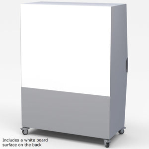 Explorer Series Tall Storage Cart-Storage Cabinets & Shelving-
