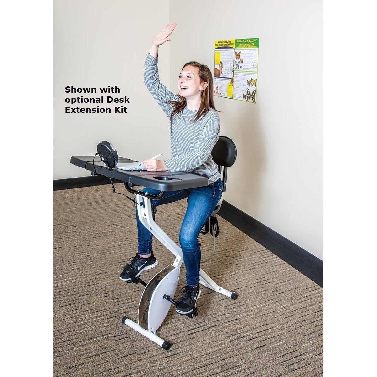 FitDesk v3.0 Exercise Bike Desk with Tablet Holder FitDesk v3.0 Exercise Bike Desk with Tablet Holder