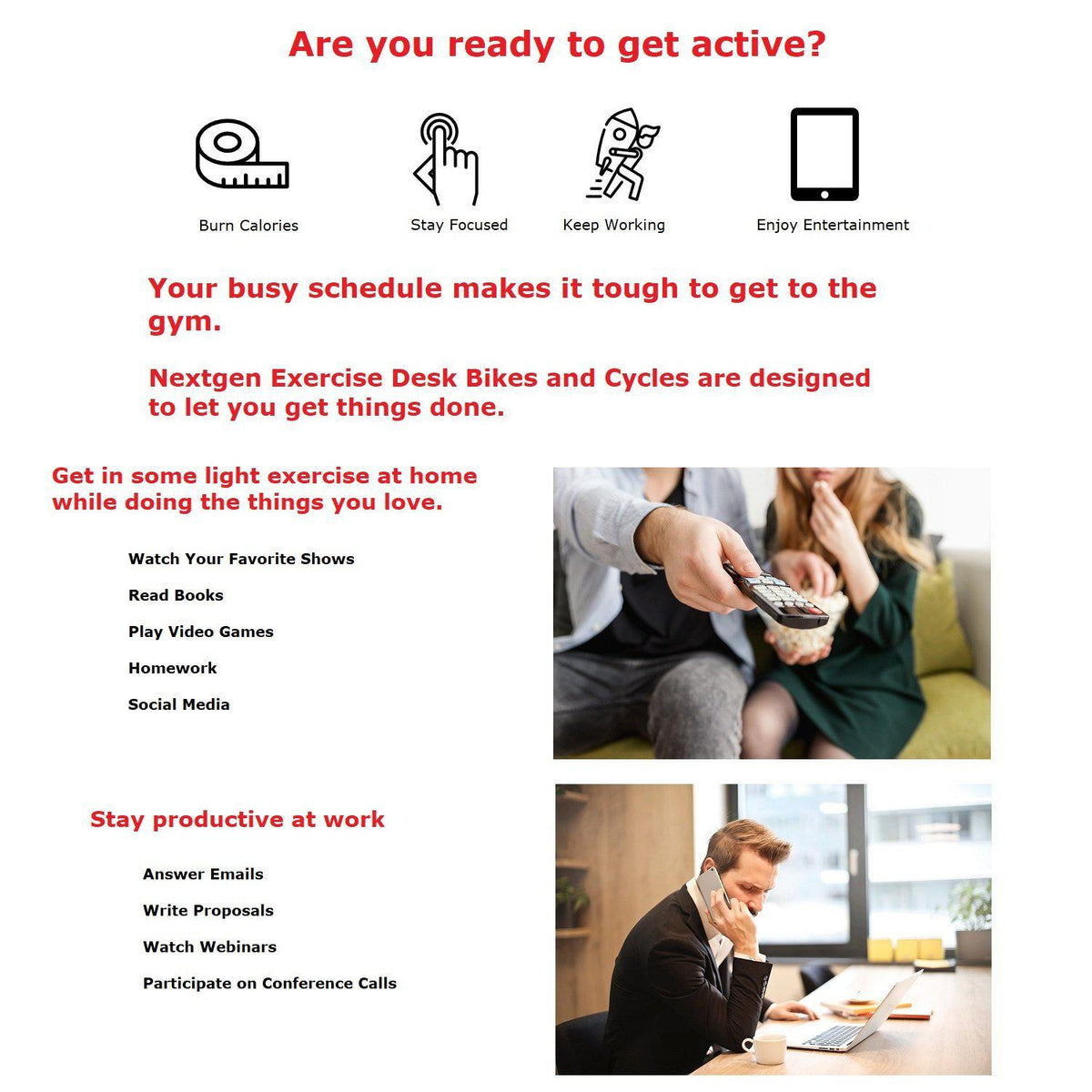 Nextgen Under Desk Elliptical Cycle with Free Shipping