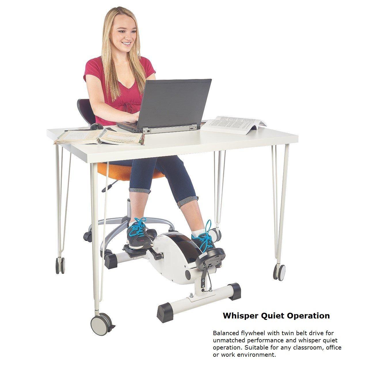 desk pedaling FitDesk Under Desk Cycle