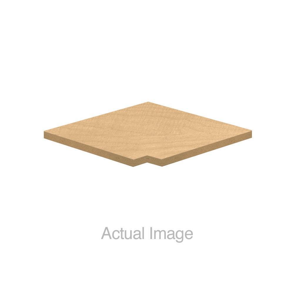 Flat Top Corner Filler for 15" Deep Designer Wood Lockers-Lockers-Maple-