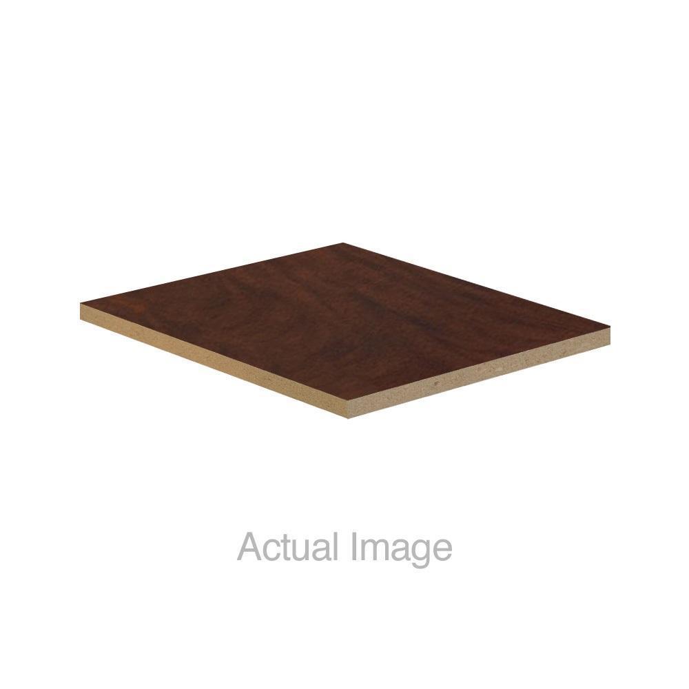 Flat Top In-Line Filler for 15" Deep Designer Wood Lockers-Lockers-Mahogany-