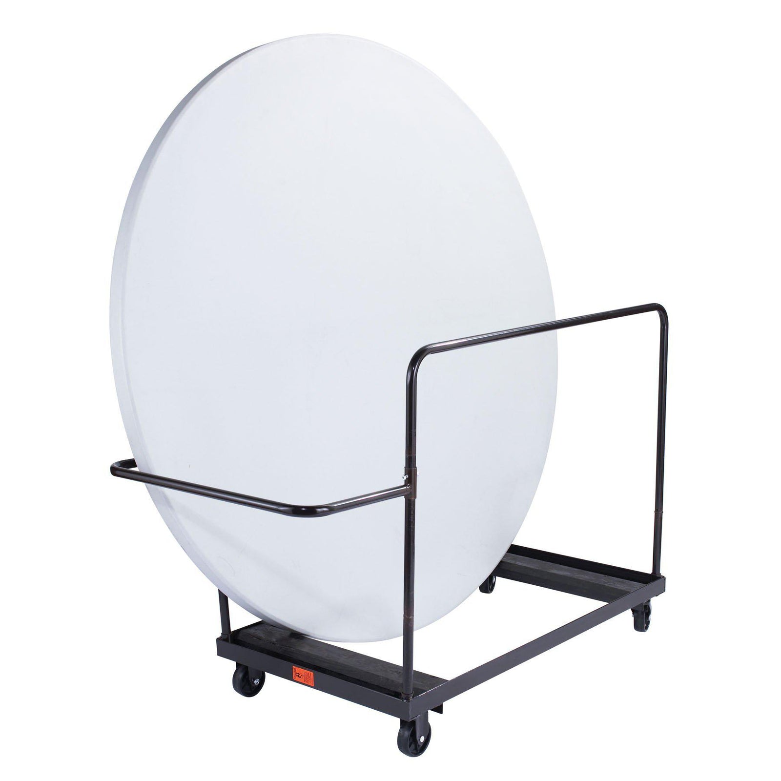 Folding Table Dolly For Vertical Storage, 71" Round Tables-Tables-