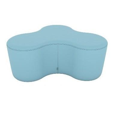 Fomcore Bench Series Amoeba with 100% ALL-FOAM CORE, Antibacterial Vinyl Seat with Patterned Vinyl Sides, LIFETIME WARRANTY, FREE SHIPPING