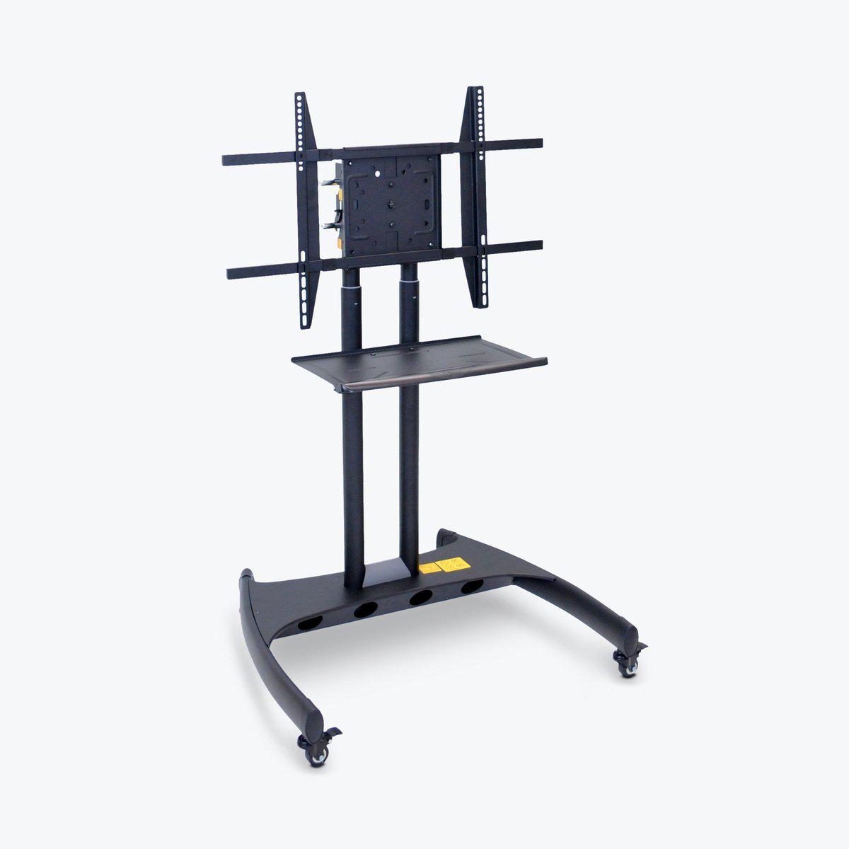 Adjustable-Height Rotating LCD TV Stand and Mount