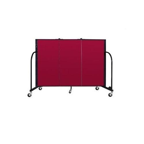 Screenflex FREEStanding Fabric Portable Room Divider Partitions, 4 Ft. High