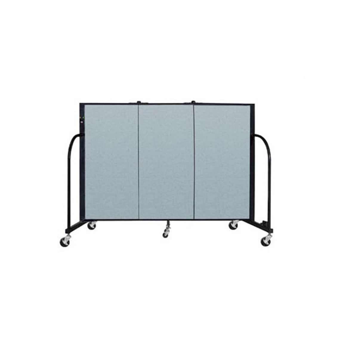 Screenflex FREEstanding Vinyl Portable Partition - 4'H x 5' 9"L - 3 Panels