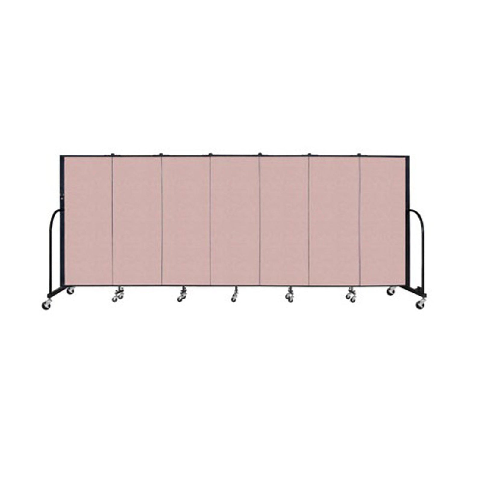 Screenflex FREEstanding Vinyl Portable Partition - 5'H x 13' 1"L - 7 Panels