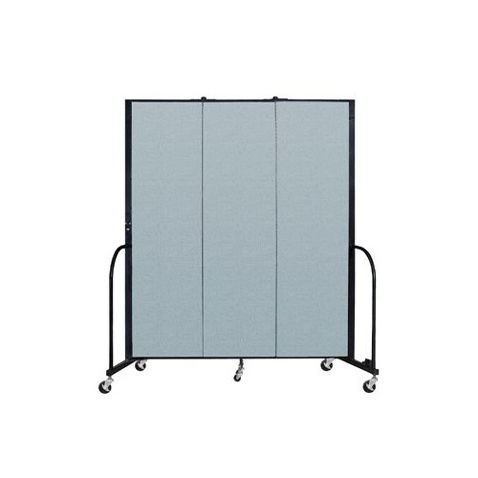 Screenflex FREEstanding Vinyl Portable Partition - 6' 8"H x 5' 9"L - 3 Panels