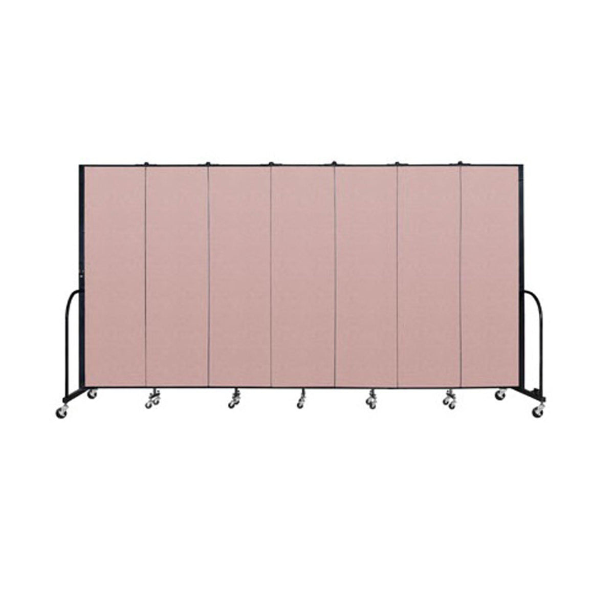 Screenflex FREEstanding Vinyl Portable Partition - 6' 8"H x 13' 1"L - 7 Panels