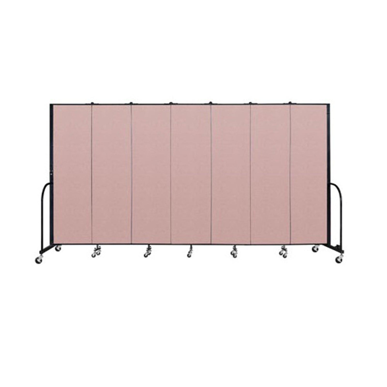 Screenflex FREEstanding Vinyl Portable Partition - 6' 8"H x 13' 1"L - 7 Panels