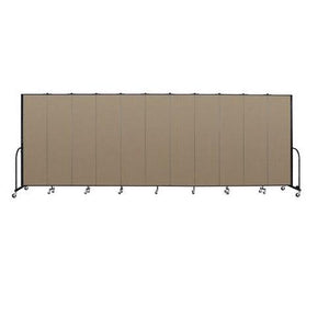 Screenflex FREEStanding Fabric Portable Room Divider Partitions, 7' 4" High