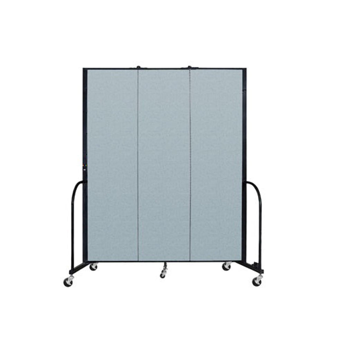 Screenflex FREEstanding Vinyl Portable Partition - 7' 4"H x 5' 9"L - 3 Panels