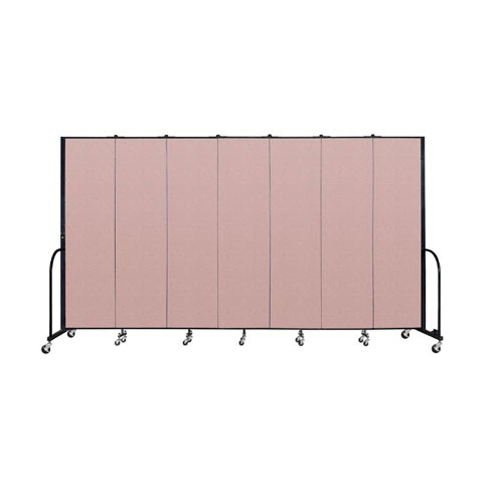 Screenflex FREEstanding Vinyl Portable Partition - 7' 4"H x 13' 1"L - 7 Panels