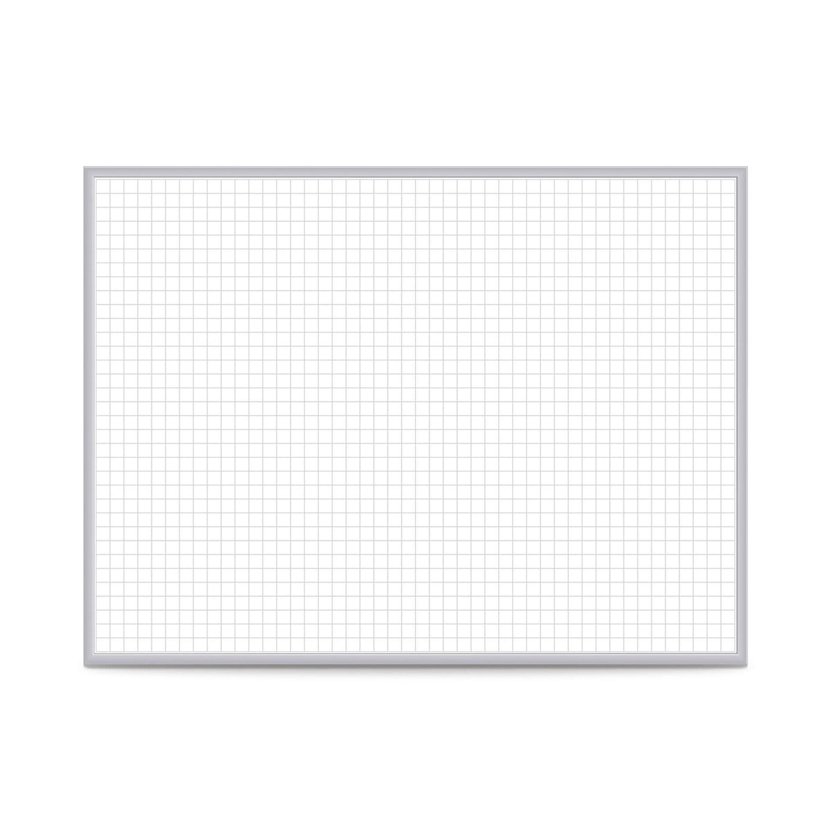 Graphics Grid Whiteboard-Boards-Non-Magnetic-2'H x 3'W-1" x 1"