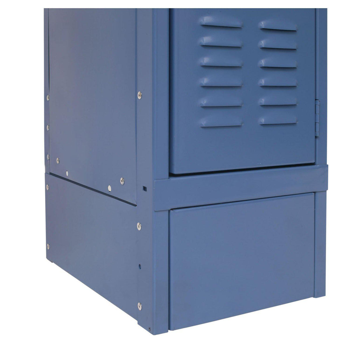 Hallowell Closed Front Base-Lockers-12" W x 6" H-Marine Blue-