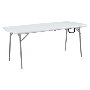 Heavy Duty Fold-in-Half Table, Speckled Grey-Tables-