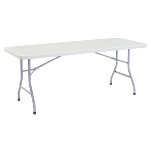 Heavy Duty Folding Table, Speckled Gray-Tables-30" x 72"-