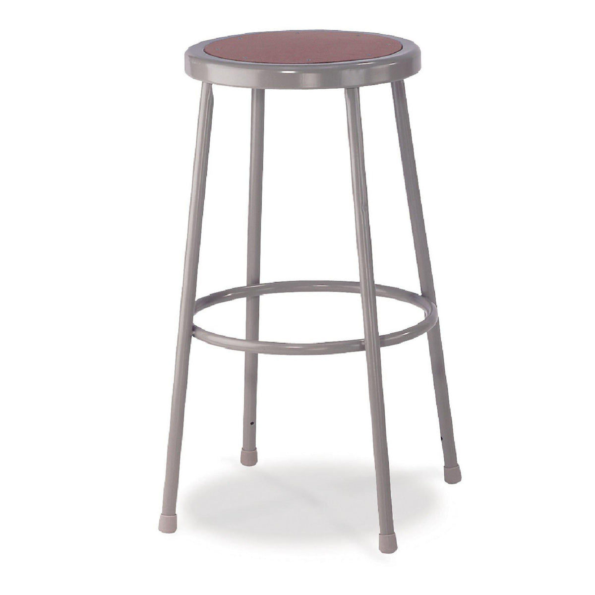 Heavy Duty Steel Stool-Stools-24"-Grey-