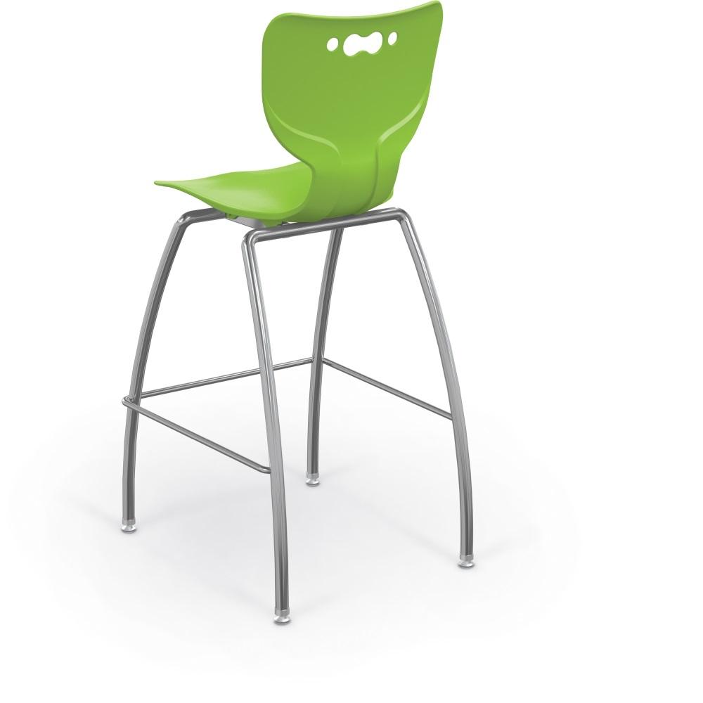 Hierarchy 4-Leg Stool-Stools-30"-Green-