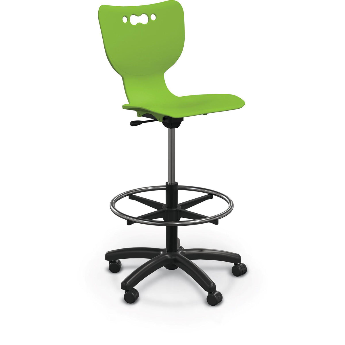 Hierarchy 5-Star Stool-Stools-Green-