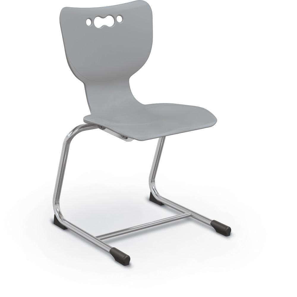 Grey 2025 cantilever chairs